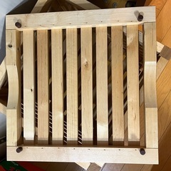 ⚪︎美品⚪︎IKEA MOLGER イケア　モルゲル　収納スツールの画像