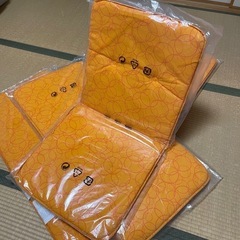 未使用IKEA屋外チェア用クッション4点
