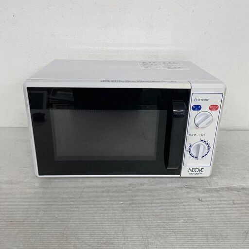 【NEOVE】チヨダ 電子レンジ MM720YW-N6 単機能電子レンジ 2011年製 ホワイト 中古 動作確認済 プレートターンテーブル 格安家電 Y0833