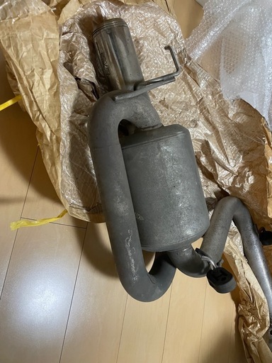 無限ツインループマフラーアコード、トルネオCL1 CF4 (ブチコ