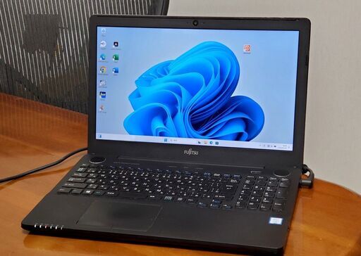 富士通15インチ フルHDモニタ【win10+win11 起動7秒 CPUスコア6517】i7 新品SSD256GB/メモリ16GB/ office JW-CAD