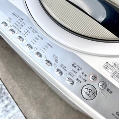 ご成約済み🐶　設置まで👏🏻 TOSHIBA 一人暮らし洗濯機 6kg✨ 大容量⭕️の画像