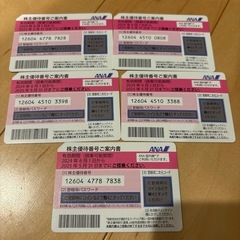 ANA 株主優待券
