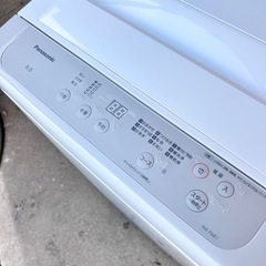 ご成約済み🐶　設置まで👏🏻 Panasonic 一人暮らし洗濯機 6kg✨ 2022年製⭕️の画像