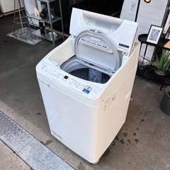 ご成約済み🐶
設置まで👏🏻 SHARP 乾燥付き洗濯機 5.5kg✨ 2021年製⭕️の画像