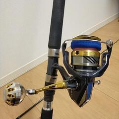 【受渡者決定】ショアジギング　ロッドリールセットの画像
