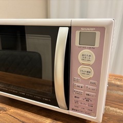 SHARP電子レンジの画像