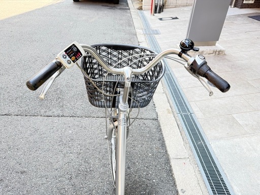 Panasonicパナソニック電動アシスト自転車26インチ8.9Ah シルバー