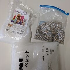 手芸用ペレット、数珠玉