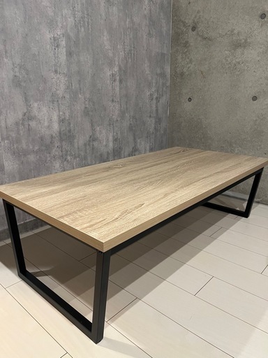 オカムラ スタックテーブル 白色 1800×600 H720 キャスター脚ロック可