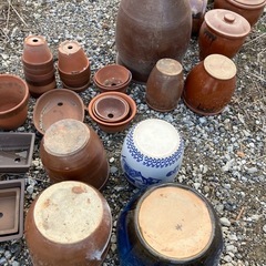 植木鉢　金魚鉢　火鉢　陶器