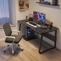 パソコンデスク！！シンプル 机 pcデスク 在宅ワークデスク　ブ...