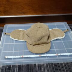 子供用帽子　シューラルー　コーデュロイフライトキャップ　秋冬の画像