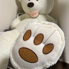 白くま　ぬいぐるみ　巨大　１５０㎝の画像