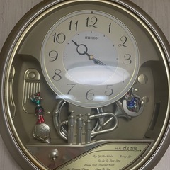 SEIKO 振り子壁掛け時計　音楽付きの画像