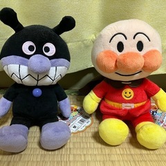 アンパンマンばいきんまんぬいぐるみ