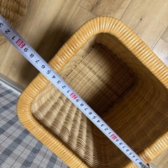 お譲り先決まりました  スツール＆カゴ  の画像