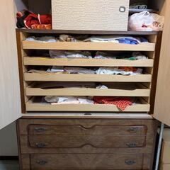 和タンス 上下セパレートの画像