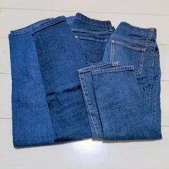 140　ユニクロ　UNIQLO　デニム　３本セット
