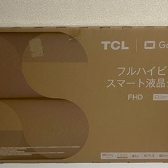 新品　TCL 40V型 テレビ Google TV フルハイビジョン ネット動画対応 40S5400 