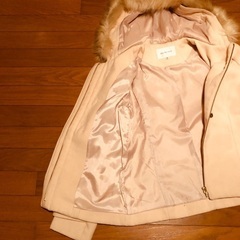 子供用コート　ピンク色　GLACIER 140の画像