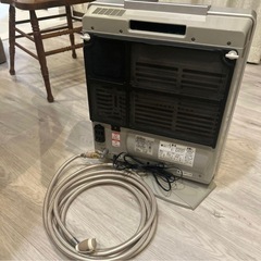 リンナイ Rinnai ガスファンヒーター 15畳用 オレンジ ホース付きの画像