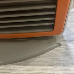 リンナイ Rinnai ガスファンヒーター 15畳用 オレンジ ホース付きの画像