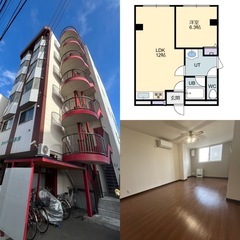 ペット可能でエアコン付き！1LDK賃貸マンション