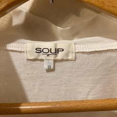 soup フリルカットソーL の画像