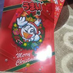 うまい棒　クリスマス限定　クリアファイル　シール　セットの画像