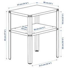 IKEA サイドテーブル KNARREVIK クナレヴィークの画像