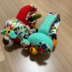 おくるみ？＋おもちゃの画像