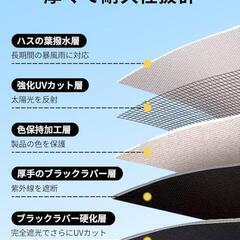 オクタタープ ブラックラバーコーティング 防水タープ テント キャンプ 日除けの画像