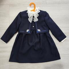 アートレターのジャケット付きネイビードレス＋Mezzo pian...