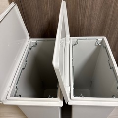 無印良品ダストボックス（ゴミ箱）2点セット【約1/5の値段の画像