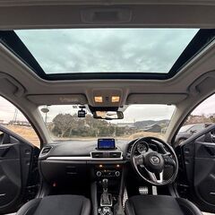 アクセラスポーツ★XDディーゼルターボ★車検付き・即乗り可能・サンルーフ・前後ドラレコ・安全装備多数・車間制御・自動ブレーキ・コネクトナビ・Bカメラの画像