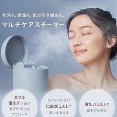 SALONIA サロニア ピュアブライト スチーマー 美顔器 フ...