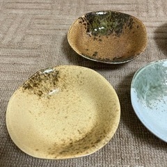伊賀五窯三ツ足中鉢揃　5枚の画像