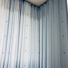 【5枚セット3000円】ニトリのカーテン