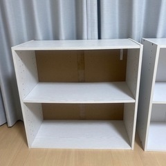 カラーボックス２個セットの画像