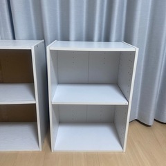 カラーボックス２個セットの画像