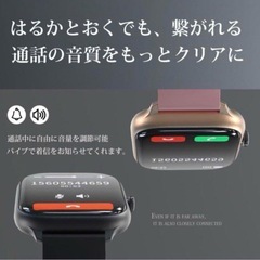 【新品未使用】最新型スマートウォッチ 通話機能付【Bluetooth5.3　通話・音楽再生】の画像