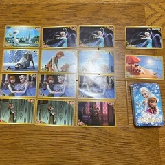 アナと雪の女王　トランプの画像