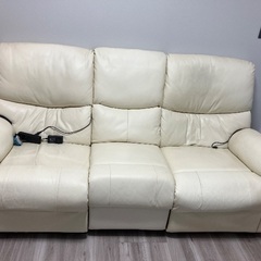 ニトリ3P電動ソファ