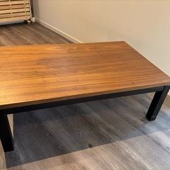 【美品】テーブルこたつ 家具 木製の画像