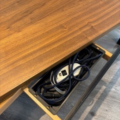 【美品】テーブルこたつ 家具 木製の画像