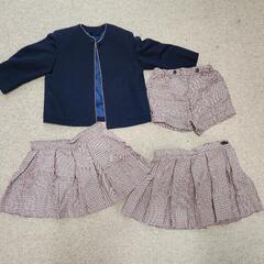 秋葉台幼稚園 制服 スカート スボン