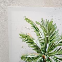 キャンパスアート ウォールアート インテリア ヤシの木の画像