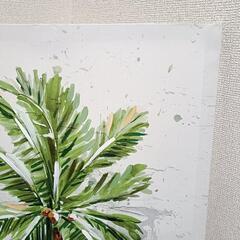 キャンパスアート ウォールアート インテリア ヤシの木の画像