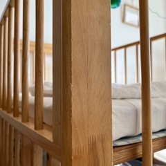 【出産準備】ベビーベッド　カトージ　の画像